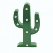 25cm Led Işıklı Plastik Kaktüs Gece Lambası - 3