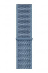 Apple Watch Uyumlu Kordon Spor Loop 42 mm Kayış Pastel Mavi - 1