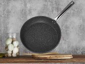 Falez Bln-3013 Black Line 24 cm Granit Tava - 1