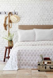 Karaca Home Brave Gold Çift Kişilik Pamuk Nevresim Yastık Seti - 1