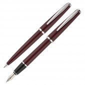 SCRIKSS TUKENMEZ+D.KALEM SET BORDO LUX KU.(33) - 1