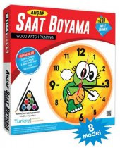 KUMTOYS AHSAP SAAT BOYAMA - 1