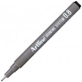 ARTLINE CIZIM KALEMI 08mm SIYAH 1 LI BLS.(238) - 2