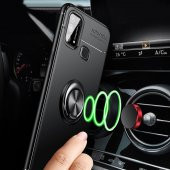 Samsung Galaxy M31 Stantlı Manyetik Kamera Korumalı Kılıf - 2
