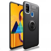 Samsung Galaxy M31 Stantlı Manyetik Kamera Korumalı Kılıf - 8