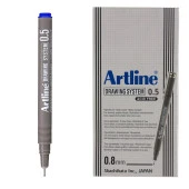 ARTLINE CIZIM KALEMI 005mm MAVI 12LI KUTU (2305N) - 1