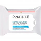 Diadermine Express 3ü 1 arada Temizleyici Mendil - 1