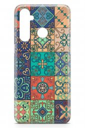 Realme 5 Pro Kılıf Patchwork Serisi Alaina - 3