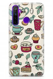 Realme 5 Pro Kılıf Tea Time Serisi Ayla - 2