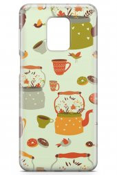 Xiaomi Redmi Note 9S Kılıf Tea Time Serisi Elliana - 3