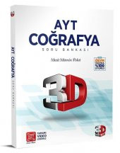 3D Yayınları Ayt Coğrafya Soru Bankası 2023 - 1