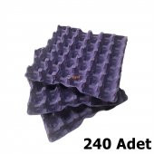 30 lu Yumurta Viyolü 15,5 Lbs (240 Adet Küçük Boy) - 1
