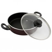 Esra Teflon Basık Tencere 22cm - 1