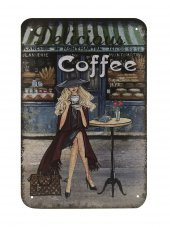 RETRO DİJİTAL BASKI METAL TABLO,POSTER - 1