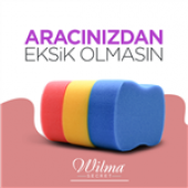 Wilma Secret Oto Yıkama Süngeri 2li-Sarı - 6