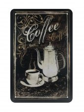 RETRO DİJİTAL BASKI METAL TABLO,POSTER - 1