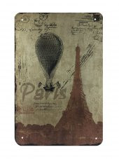RETRO DİJİTAL BASKI METAL TABLO,POSTER - 1
