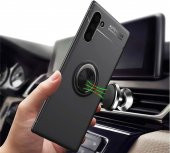 Xiaomi Redmi Note 9 Pro Yüzüklü Standlı Kamera Korumalı Kılıf - 11