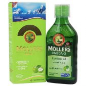 Möllers Omega 3 Elma Aromalı Balık Yağı 250 ml - 1