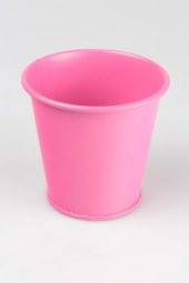 İkram Dünyası Galvaniz Kova Pembe - 1