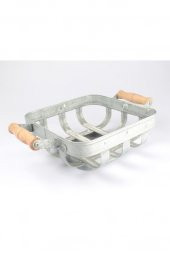 İkram Dünyası Galvaniz Sepet Gümüş - 1