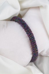 Zariass Miyuki Bileklik Sarmal Mor - 1