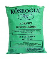 Akrep Yılan Domuz Kovucu KÖSEOĞLU AKKÜKÜRT 25 KG TOZ KÜKÜRT AYNI GÜN ÜCRETSİZ KARGO - 1