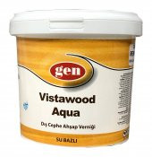 Gen Yüksek Kalite Su Bazlı Ahşap Koruyucu Boya Vernik 0,75 L - 1