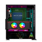 GAMETECH GALAXY MESH RGB Kumandalı 140mm Fanlı Pro Gaming Oyuncu Bilgisayar Kasası - 2