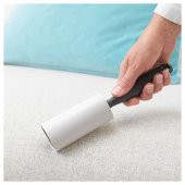 IKEA BASTIS EV GİYSİ OTOMOBİL KEDİ KÖPEK TÜY TOZ İPLİK TOPLAYICI RULO + 8 YEDEK KARTUŞ - 3