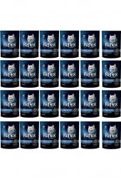 Reflex Plus Ton Balıklı Karidesli Pounch Kedi Konservesi 100 Gr 24LÜ SET - 1