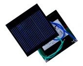 Küçük Mini Güneş Paneli 4cmx4cm 3 Volt 0,1Amper + ve - Uç Kablolu - 2