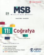 Eğitim Vadisi 11. Sınıf Coğrafya Modüler Soru Bankası - 1