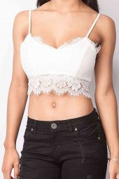 Merry See Beyaz Dantel Sütyen - 2