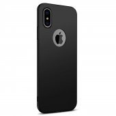 Apple iPhone XS MAX Kılıf Siyah Mat Premium Silim Tasarım - 2