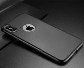 Apple iPhone XS MAX Kılıf Siyah Mat Premium Silim Tasarım - 3