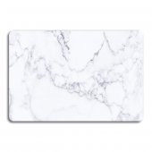 Decovetro Beyaz Mermer Görünümlü | Cam Kesme Tahtası - Kesim Tablası - 3