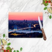 Decovetro İstanbul Boğaziçi Görünümlü | Cam Kesme Tahtası - Kesim Tablası - 2