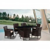 Bahçemo Eva 90 x 160 Masalı Bahçe Mobilyası Takımı 1250 - 1
