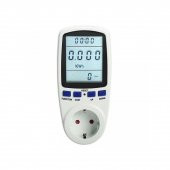 Wattmetre Priz Tipi 16A 3680W Enerji Sarfiyat Ölçer - 3