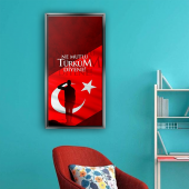 GÜMÜŞ ÇERÇEVELİ KANVAS TABLO126 - 1