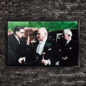 SİYAH ÇERÇEVELİ KANVASS TABLO49 - 1