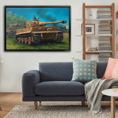 SİYAH ÇERÇEVELİ KANVASS TABLO192 - 1