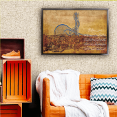 SİYAH ÇERÇEVELİ KANVASS TABLO416 - 1