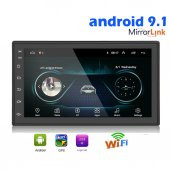 ANDROİD 8.1 MULTİMEDYA 7 İNC DOUBLE TEYP GPS NAVİGASYON MP5 - 1