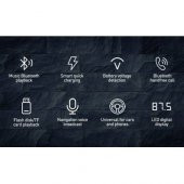 Orjinal Baseus 5A Araç Şarjı 36W QC 4 Bluetooth Araç Kiti Bluetooth FM Transmitter Araç Müzik kit - 8