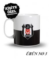 Beşiktaş Kişiye Özel Taraftar Kupa - 3