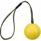Trixie Köpek İpli Top, Doğal Kauçuk ø7×35cm - 1