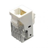 Nead RJ 11 - 12 CAT3 Keystone Jack - 1