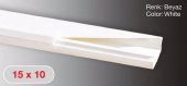 Sert Plastik 15X10 Kablo Kanalı 320 Mt - 2